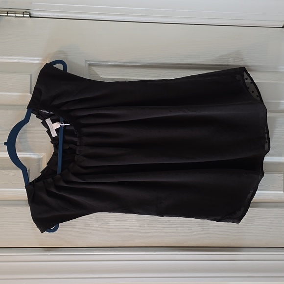 LC LAUREN CONRAD BRAND WOMEN'S BLACK SLEEVELESS LINED TOP SIZE XS - Picture 1 of 16